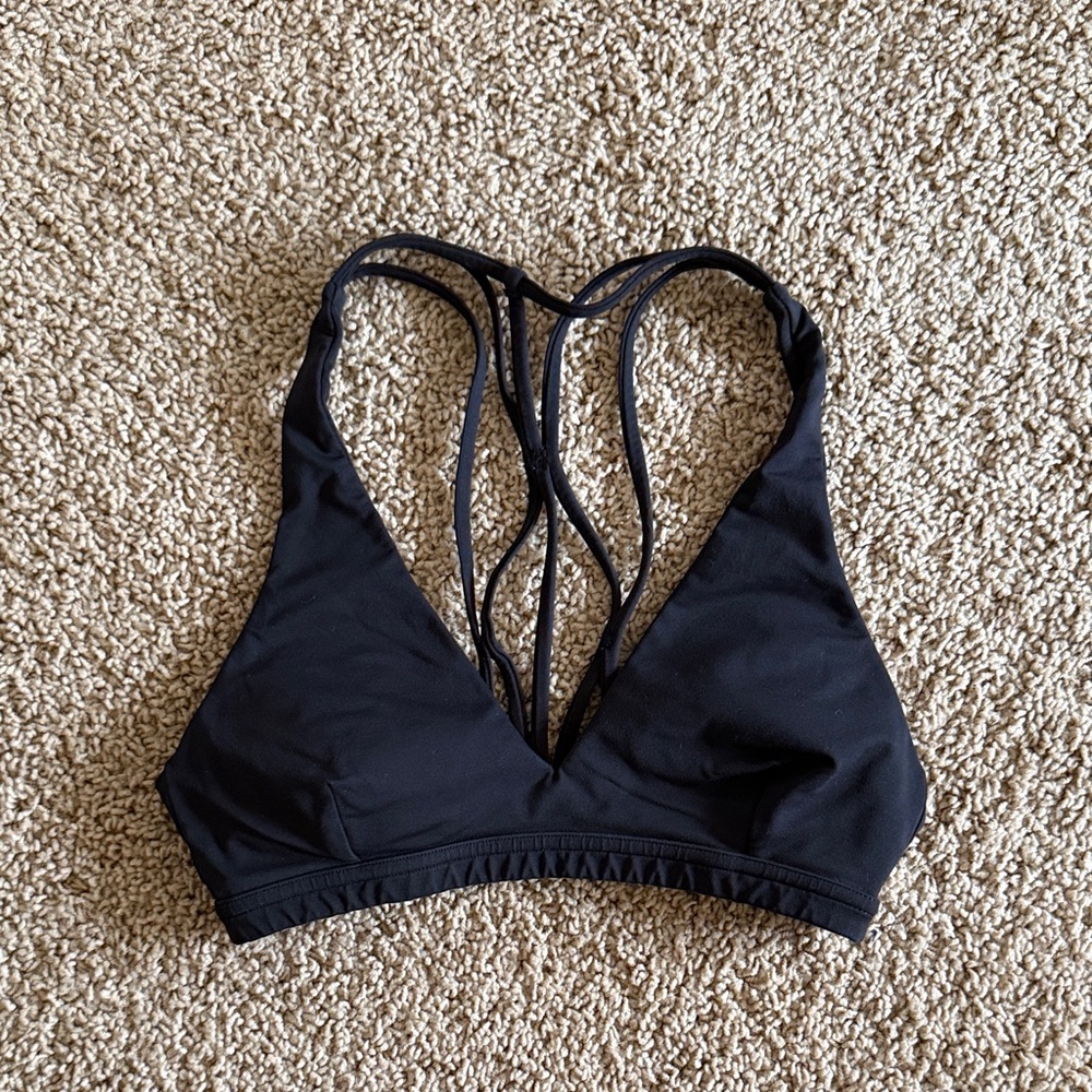 Black Strappy Women's Lululemon Bralette